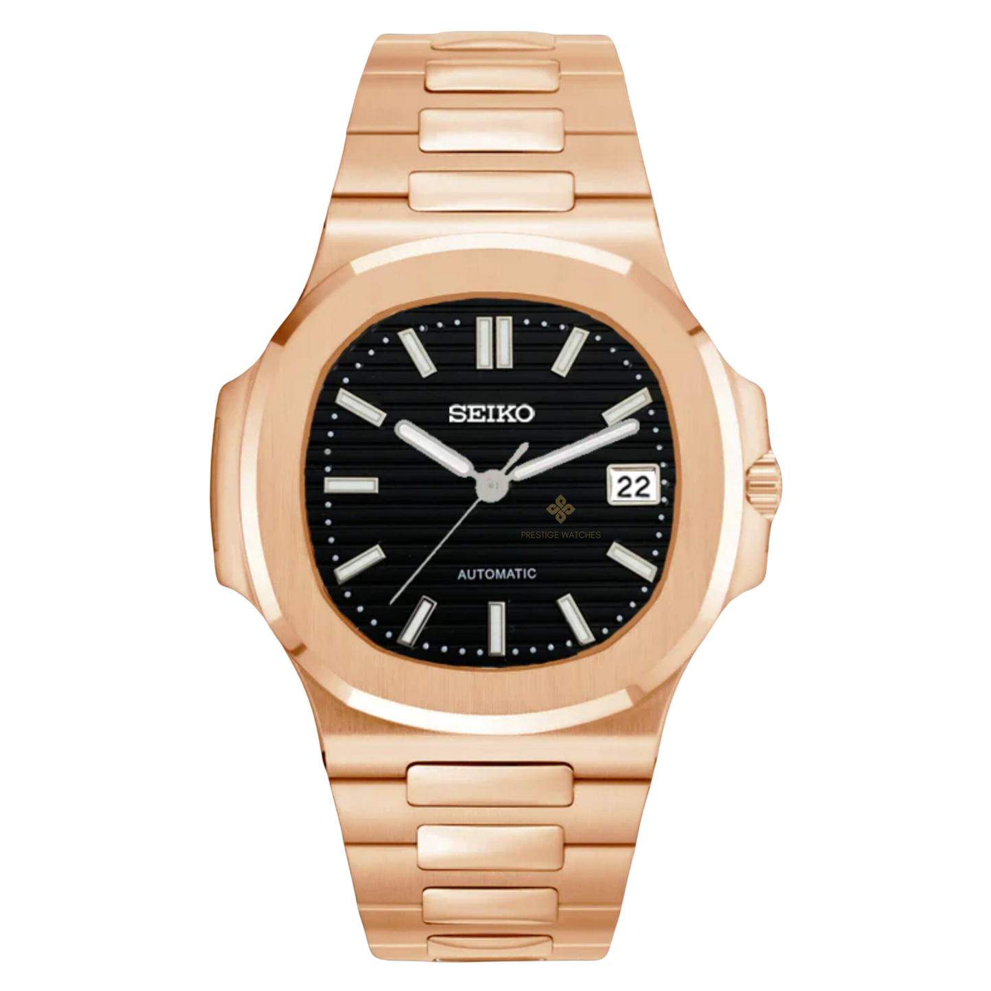 NAUTILO | ROSE GOLD BLACK