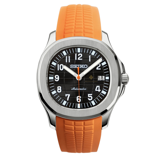 Seikonaut (Black Dial) Orange