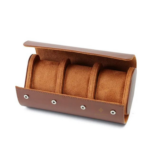 3 SLOT WATCH ROLL (BROWN)