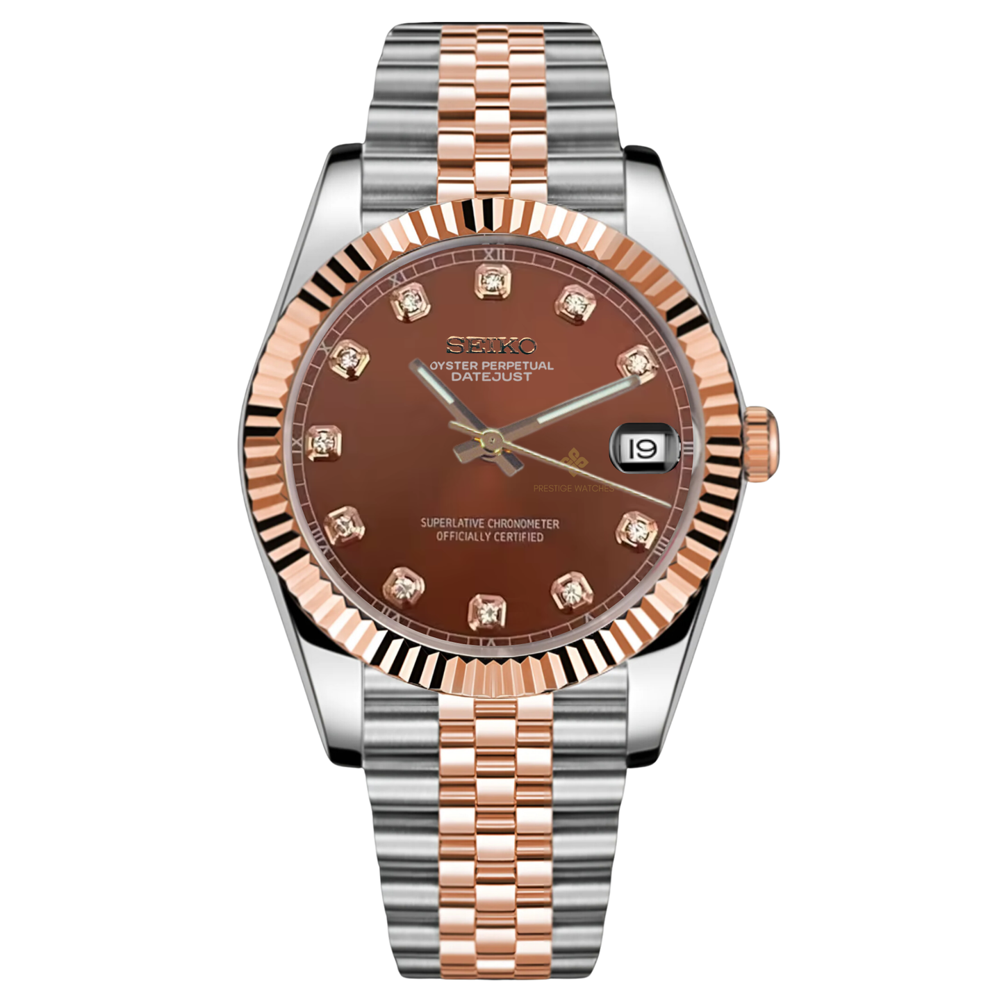 Seikojust (BROWN DIAL)