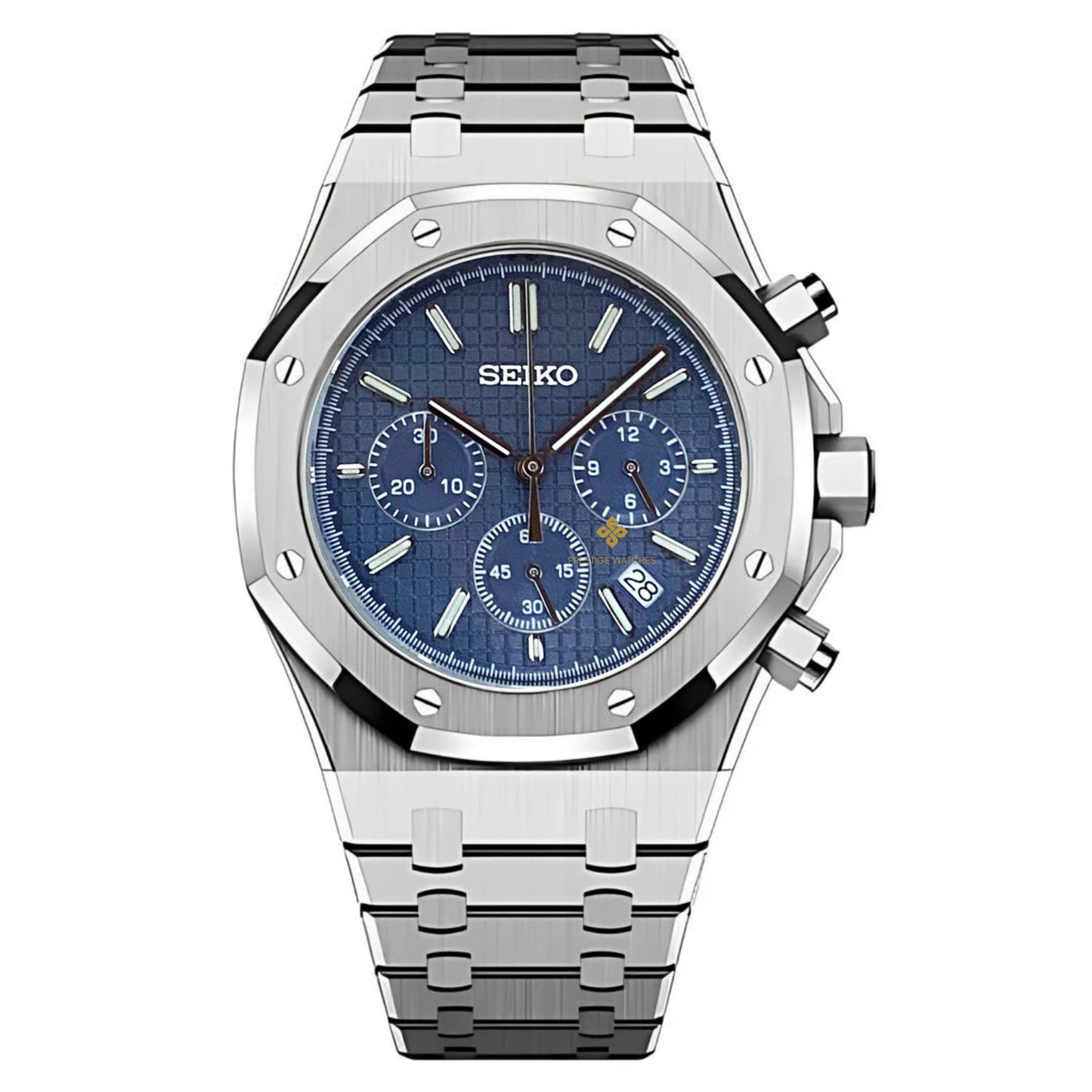 SeikOak Chronograph Blue